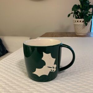Dark green Starbucks mug. 2011